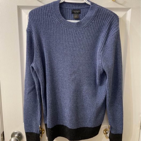 Club Monaco blue sweater - Picture 3 of 5
